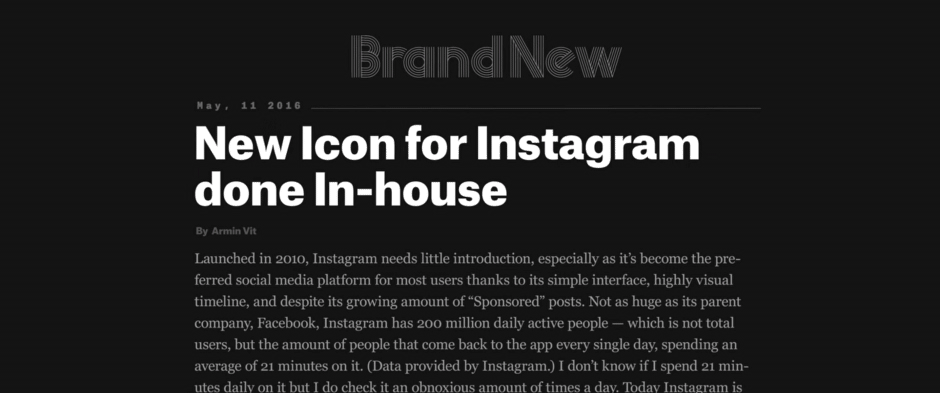 highlights from articles with negative press for Instagram logo